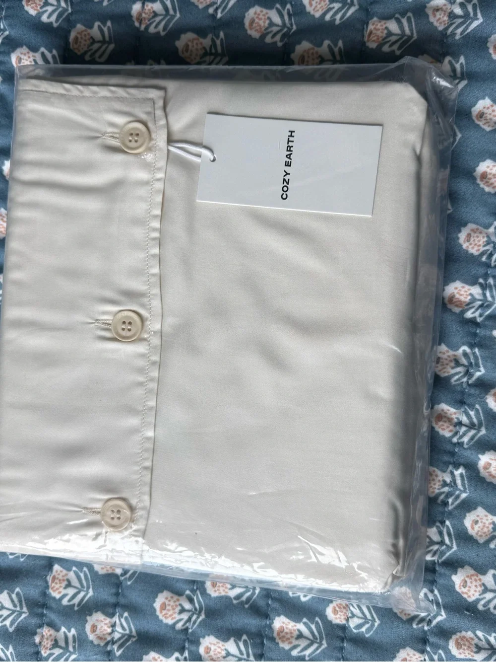 Bamboo Fitted Sheet — Cozy earth Creme